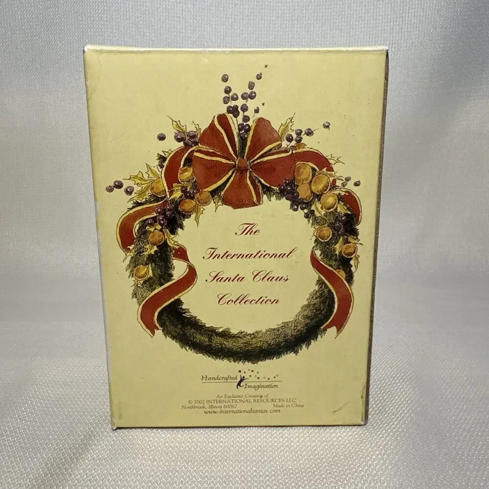 International Santa Claus Collection 5” Patriotic Santa Claus USA 2002